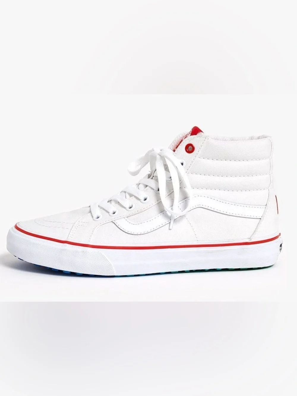 Vans x H&B Sk8-Hi Tops Special Edition White Sz 8
